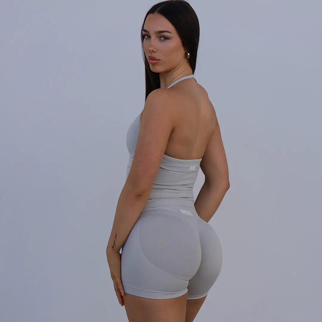 Kaia Signature Scrunch - Stone Grey AROHA.