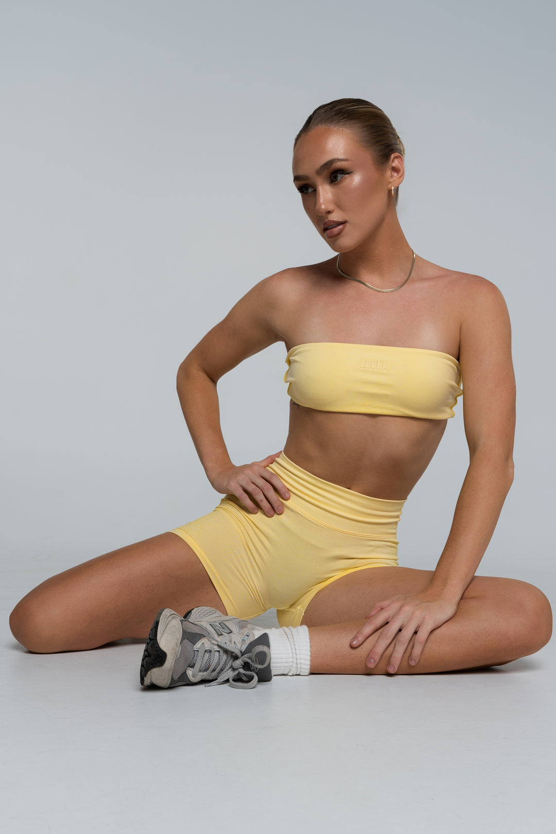 Cross Bandeau - Lemon Yellow