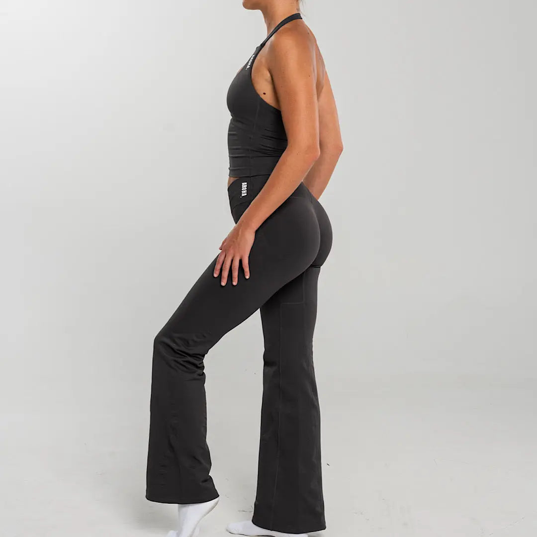 SCUPLT flares - Charcoal AROHA.