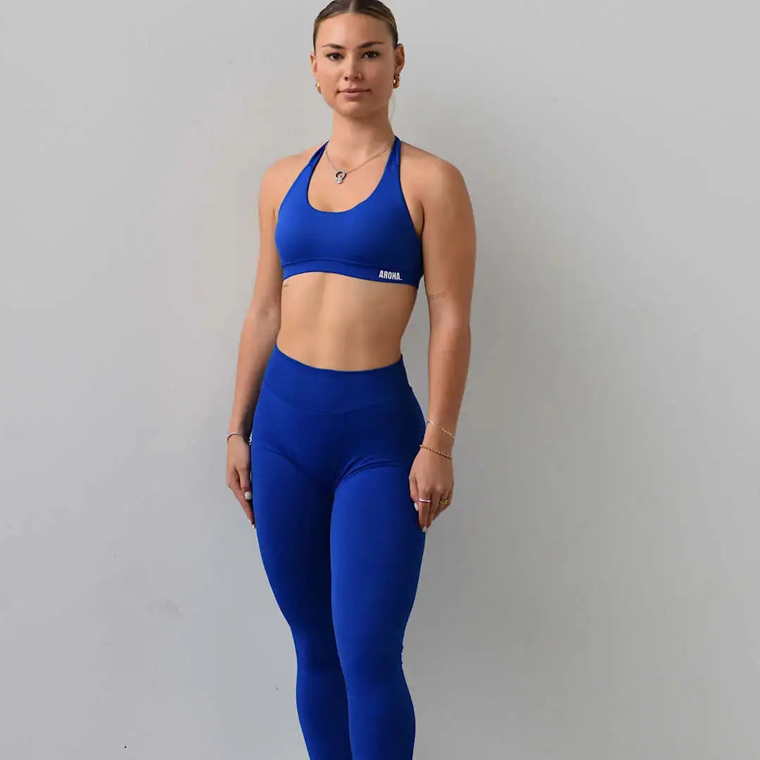 Kaia Deluxe BBL Leggings - Royal Blue AROHA.