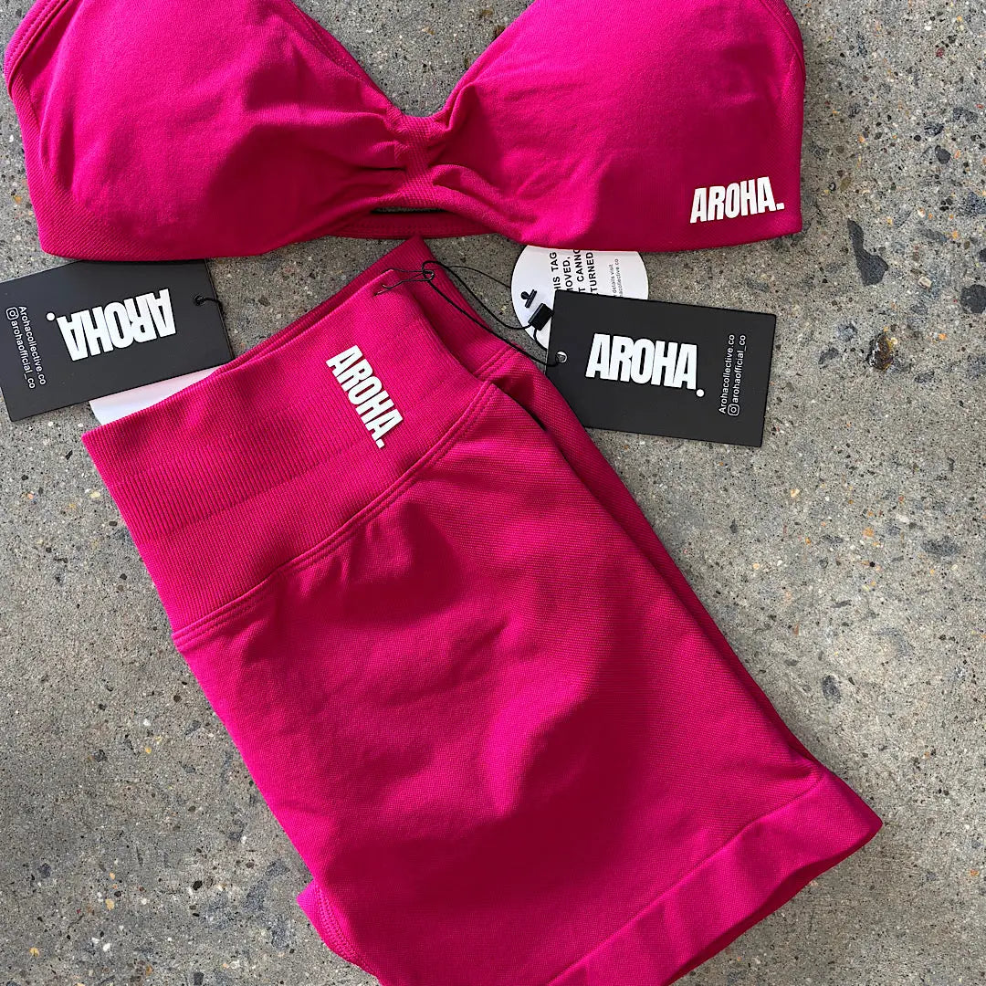 Kaia 2.0 Signature Scrunch - Berry - AROHA.