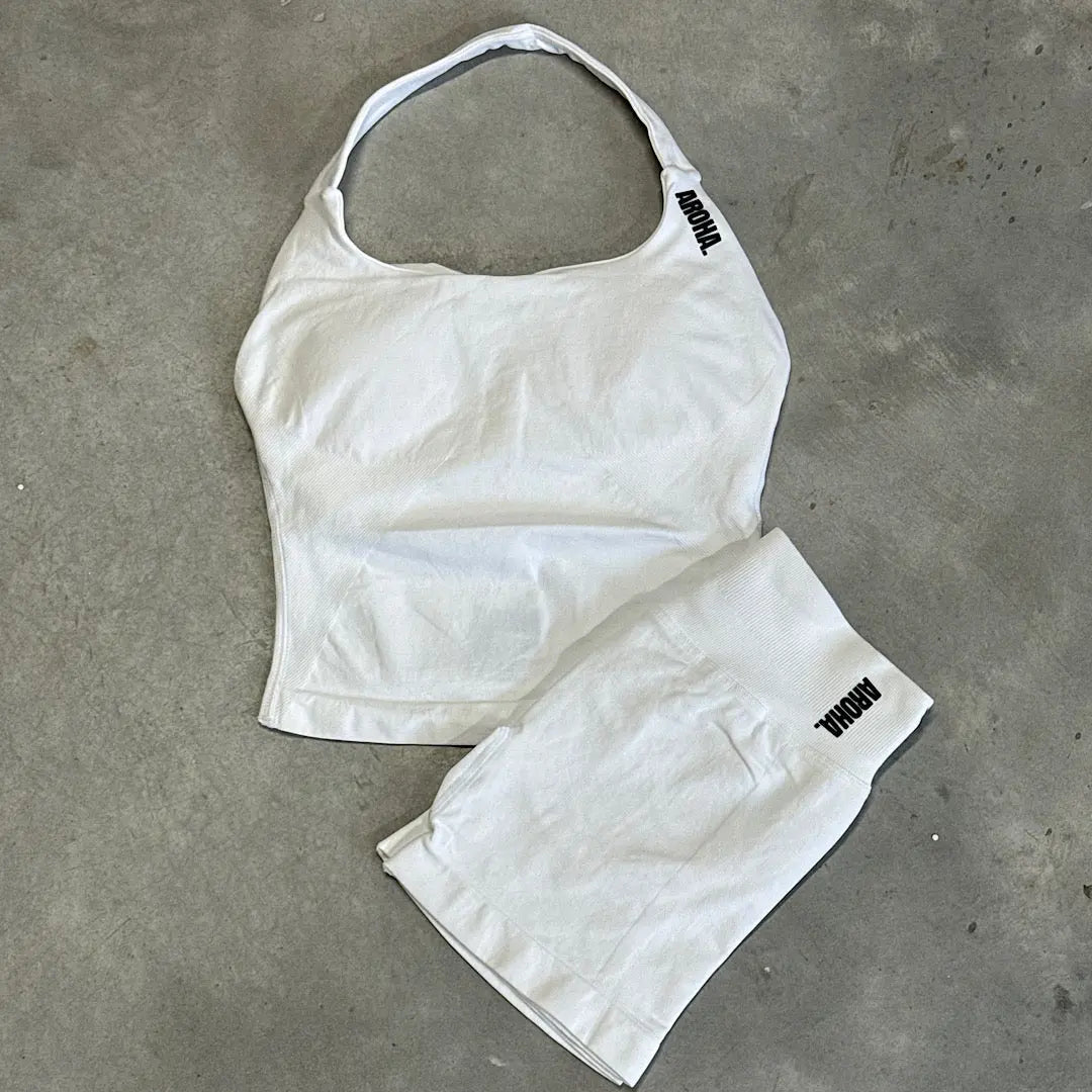 Comfort Tank - White AROHA.