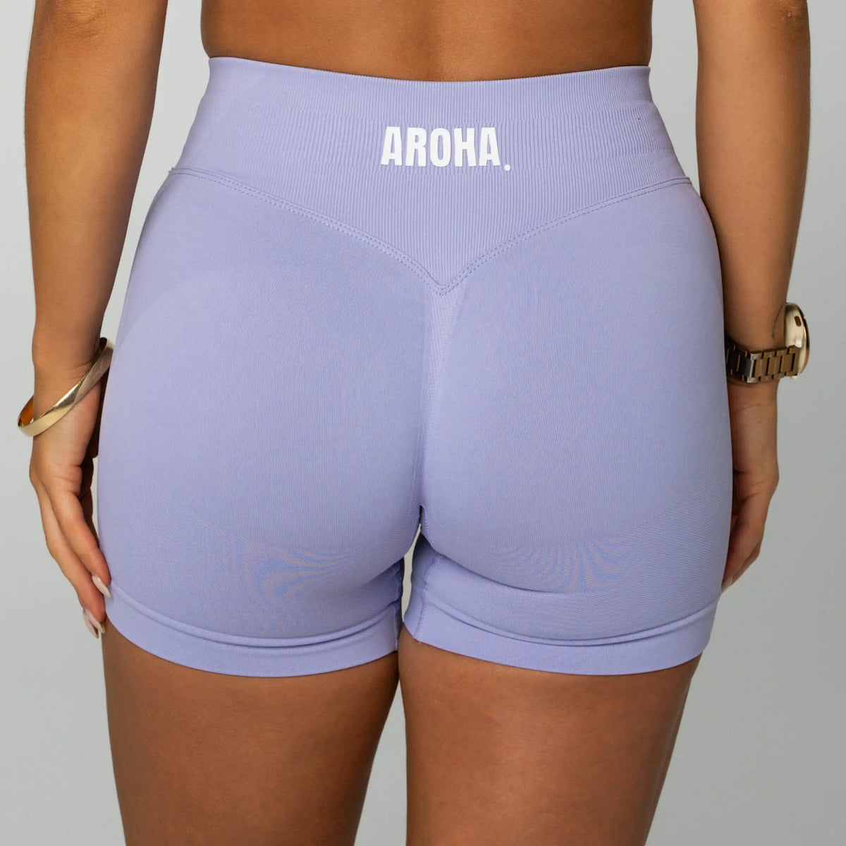 Deluxe BBL Shorts - Lilac - AROHA.