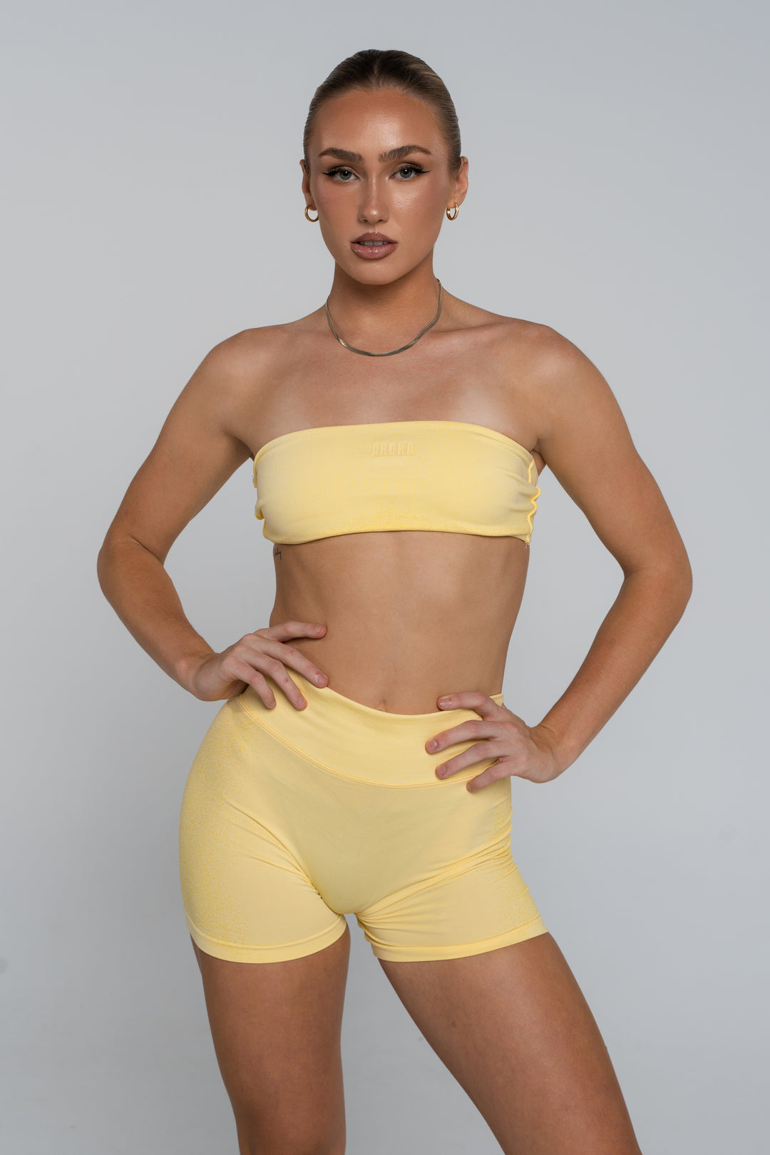 Cross Bandeau - Lemon Yellow