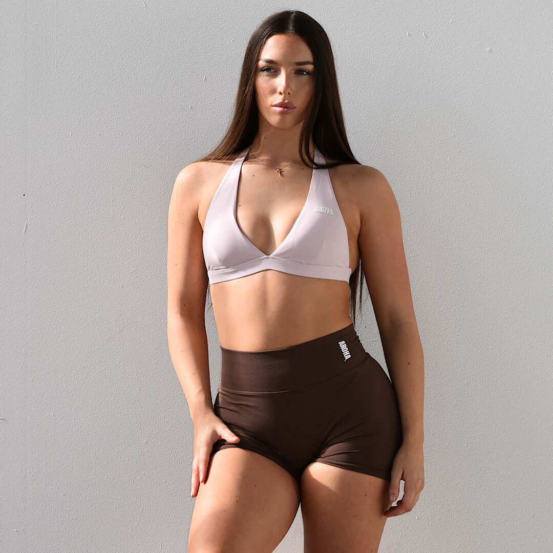 Phoebe Crop - Baby Pink AROHA.