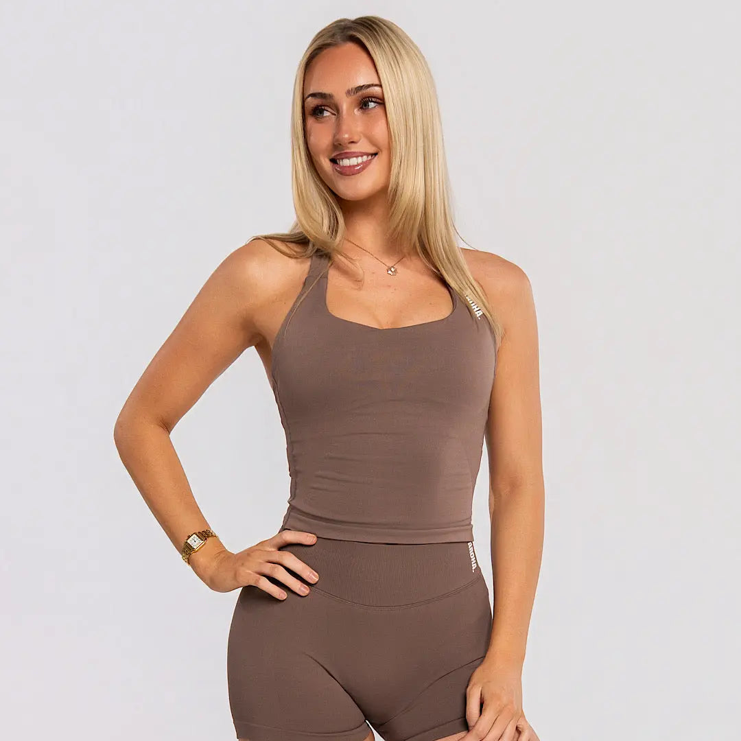 Comfort Tank - Mocha AROHA.