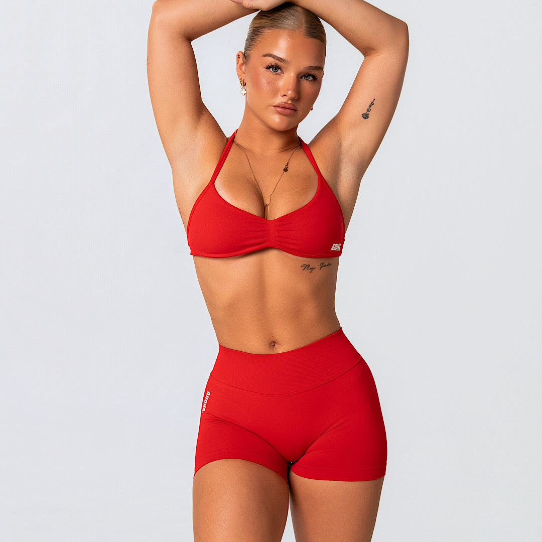 Kaia V Back Scrunch - Scarlett