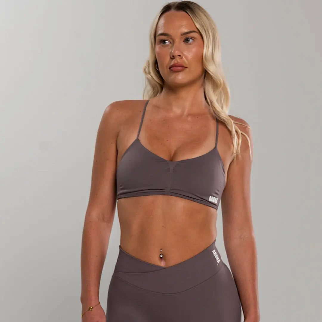 Serene Crop - Smoke Taupe AROHA.